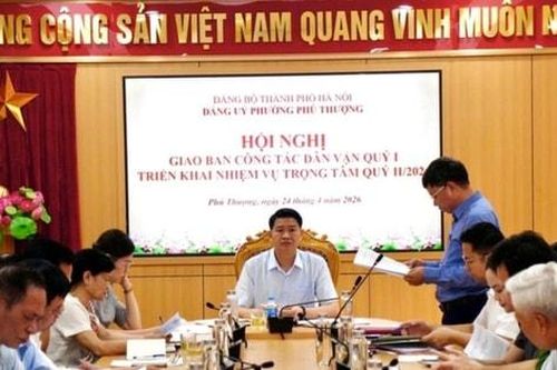 Phường Phú Thượng: Triển khai nhiệm vụ công tác dân vận quý II năm 2026