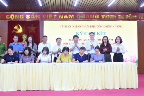 Định Công phát động Tháng hành động vì an toàn thực phẩm năm 2026