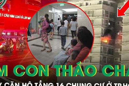 Cháy căn hộ tầng 16 chung cư ở TP.HCM, hàng trăm cư dân tháo chạy