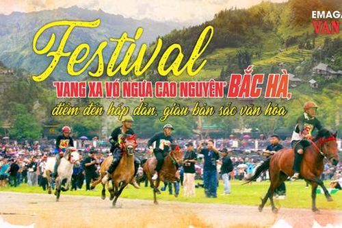 (Emagazine) Festival 'Vang xa vó ngựa cao nguyên' Bắc Hà, điểm đến hấp dẫn, giàu bản sắc văn hóa