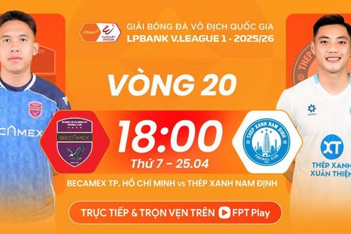 Nhận định trận đấu Becamex TP.HCM vs Nam Định, 18h00 ngày 25.4: Tiếp tục vươn lên
