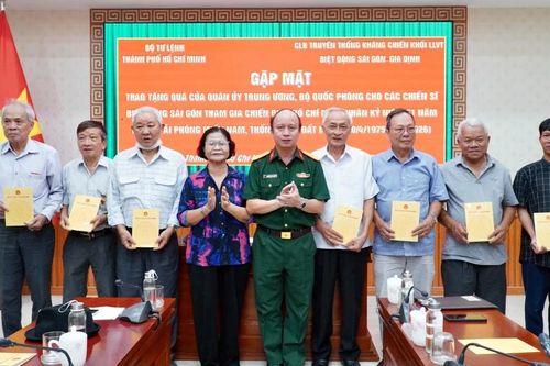Gặp mặt tri ân cựu chiến binh Biệt động Sài Gòn-Gia Định