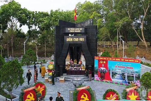 Khánh thành công trình sửa chữa, cải tạo Điểm cao 601