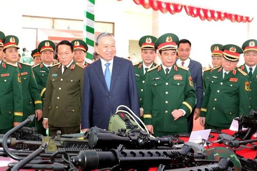 Tổng Bí thư, Chủ tịch nước Tô Lâm thăm và làm việc tại Quân khu 5