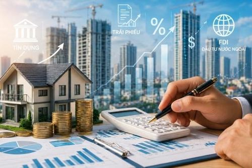 Vốn đổ vào nhà ở, bất động sản tiếp tục 'lọc' dòng tiền