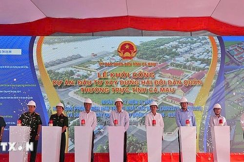 Cà Mau khởi công Hải đội dân quân thường trực, hỗ trợ ngư dân bám biển
