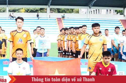 Sôi nổi Giải bóng đá đồng hương Thanh Hóa toàn quốc lần thứ I năm 2026