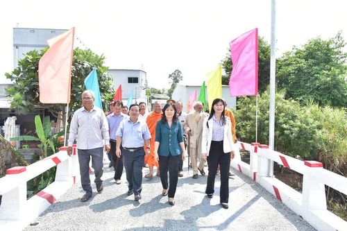 Xã Mỹ Đức khánh thành cầu Ba Ngạn