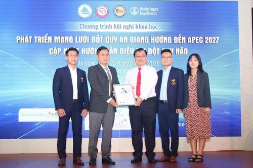 Hội nghị khoa học phát triển mạng lưới cấp cứu đột quỵ tại tỉnh An Giang hướng đến APEC 2027