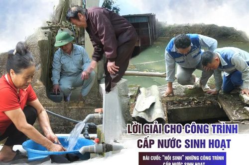 Bài cuối: 'Hồi sinh' những công trình cấp nước sinh hoạt