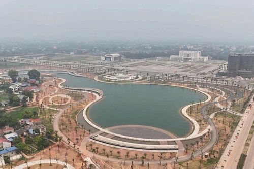 Công viên, hồ điều hòa hơn 300 tỷ đồng ở Thái Nguyên trước ngày khánh thành