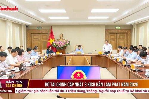 Bộ Tài chính cập nhật 3 kịch bản lạm phát năm 2026