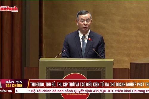 Thu đúng, thu đủ, thu kịp thời và tạo điều kiện tối đa cho doanh nghiệp phát triển