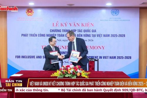Việt Nam và UNIDO ký kết Chương trình Hợp tác Quốc gia phát triển công nghiệp toàn diện và bền vững 2025 – 2030