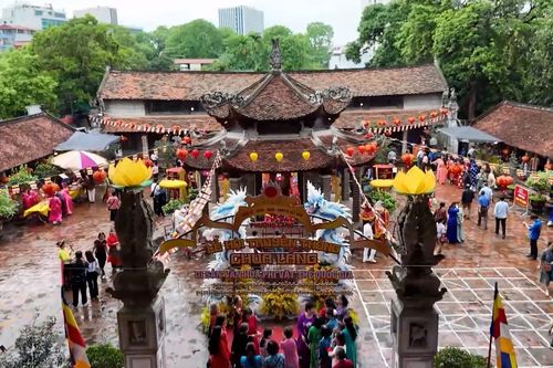 Chùa Láng - giữ mạch nguồn Thăng Long trong đời sống hôm nay