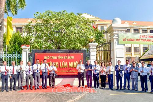 Ra mắt Bảo tàng Lúa nước Cà Mau và phương án biểu tượng 'ba hạt lúa'