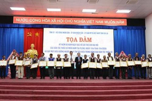 Kỷ niệm 80 năm ngày Bác Hồ gửi thư Đại hội các dân tộc thiểu số miền Nam
