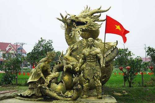 9X Bắc Ninh tạo tượng 'Cội nguồn' 25 tấn, tri ân tổ tiên dịp Giỗ Tổ Hùng Vương