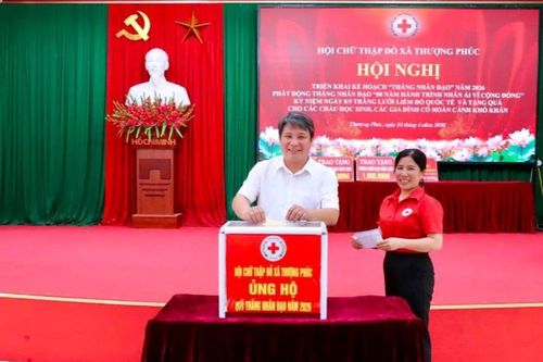 Xã Thượng Phúc phát động 'Tháng nhân đạo' năm 2026