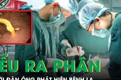 Người đàn ông tiểu ra phân, được phát hiện mắc bệnh lạ