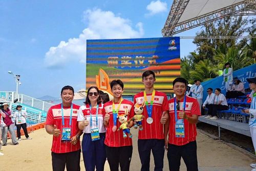 Nguyễn Huy Hoàng giành HCB Đại hội Thể thao bãi biển châu Á