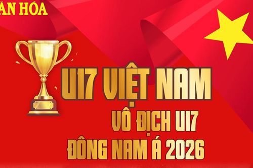 U17 Việt Nam lập kỷ lục lần thứ 4 vô địch Đông Nam Á