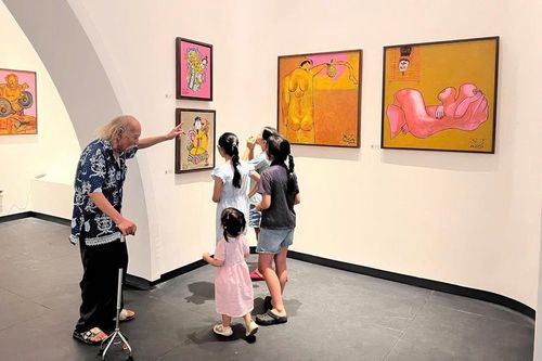 Họa sĩ Nguyễn Đại Giang: Đối thoại giữa ký ức và kỷ nguyên AI bằng 'Nghệ thuật Đảo ngược'