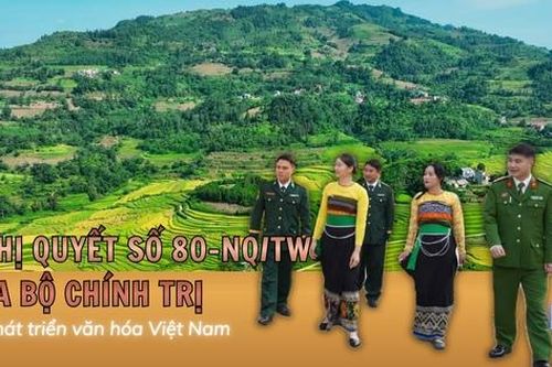 Phát dương văn hóa các dân tộc thiểu số từ Nghị quyết số 80-NQ/TW