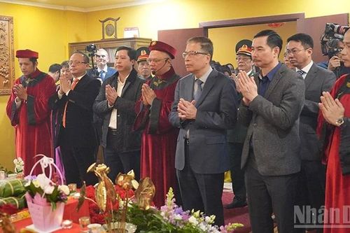 Không khí thiêng liêng Lễ Giỗ Tổ Hùng Vương tại Liên bang Nga