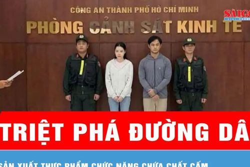 TPHCM: Triệt phá đường dây sản xuất thực phẩm chức năng chứa chất cấm