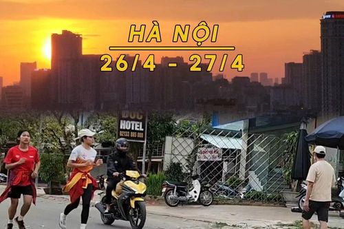 Hà Nội ngày hửng nắng, có mưa vài nơi