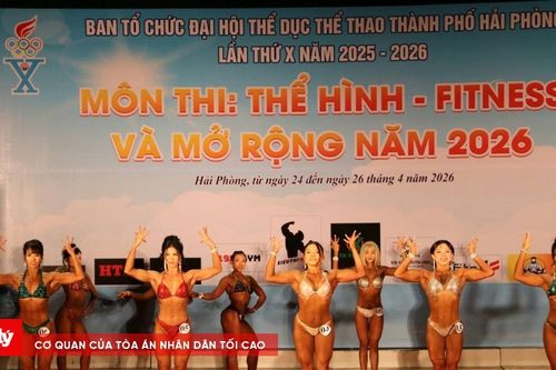 Gần 100 VĐV thể hình - fitness phô diễn sức mạnh và hình thể