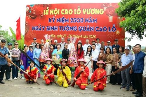 Khai hội kỷ niệm 2303 năm ngày sinh tướng quân Cao Lỗ Vương