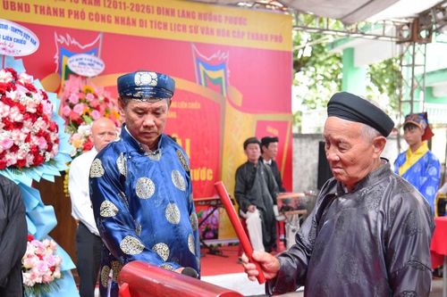 Rộn ràng Lễ hội đình làng Hưởng Phước năm 2026