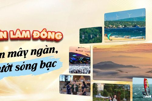 Đến Lâm Đồng săn mây ngàn, lướt sóng bạc