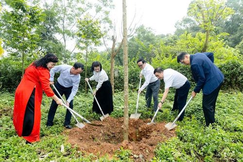 Trồng 1.000 cây xanh tại Đền Hùng dịp Giỗ Tổ, lan tỏa thông điệp xanh