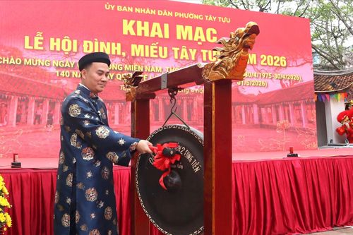 Lễ hội truyền thống đình - miếu Tây Tựu năm 2026