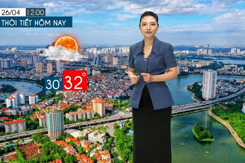 Dự báo thời tiết tối | 26/04/2026