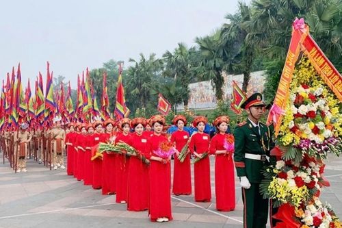 Phú Thọ trang trọng đón các đoàn đại biểu dự Lễ Giỗ Tổ Hùng Vương năm 2026