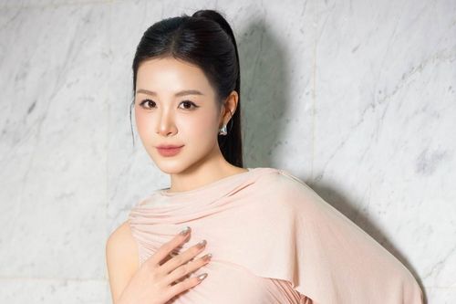 Nhan sắc đời thực của diễn viên đóng hoa hậu gây tranh cãi trên phim giờ vàng