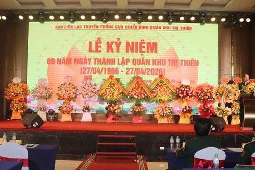 Ban Liên lạc truyền thống Cựu chiến binh Quân khu Trị Thiên kỷ niệm 60 năm thành lập