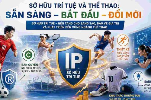 Sở hữu trí tuệ và thể thao: Đòn bẩy cho sáng tạo và kinh tế số