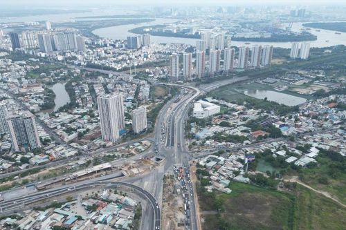 TP Hồ Chí Minh: Thêm nhánh cầu vượt nút giao An Phú được đưa vào khai thác