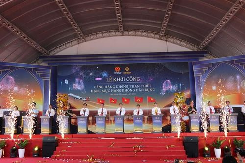 Lâm Đồng: Khởi công dự án Cảng hàng không Phan Thiết - hạng mục hàng không dân dụng