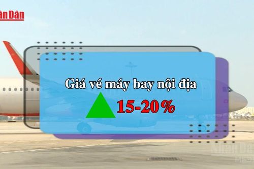 [Video] Giá vé máy bay nội địa tăng do áp lực chi phí nhiên liệu