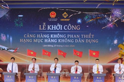 Khởi công Cảng hàng không Phan Thiết hơn 3.900 tỷ đồng