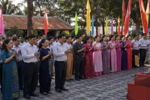 Lễ Giỗ Tổ Hùng Vương tại xã Lộc Thuận: Gìn giữ nét đẹp văn hóa truyền thống