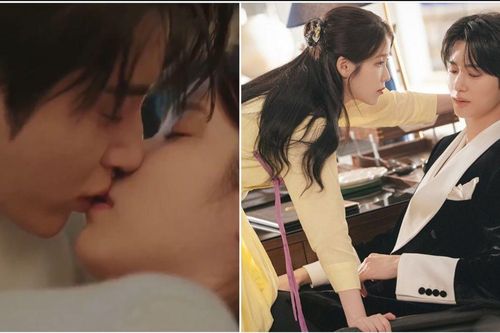 Cảnh hôn của IU và Byeon Woo Seok giúp rating phim lên tới đỉnh