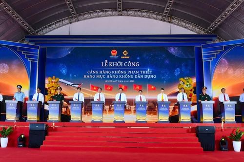 Lâm Đồng khởi công Cảng hàng không dân dụng Phan Thiết hơn 3.900 tỷ đồng