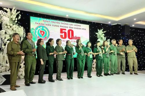 Kỷ niệm 50 năm Ngày truyền thống lực lượng thanh niên xung phong Khánh Hòa